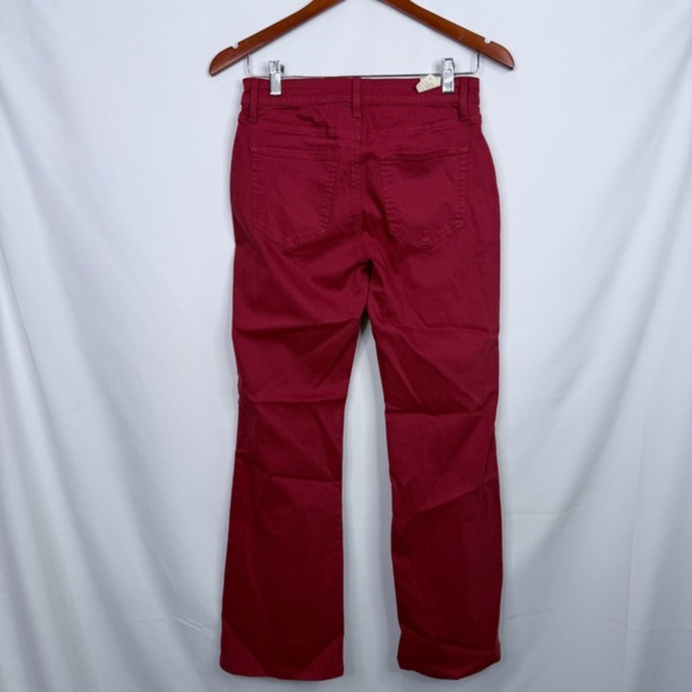 Cosmic Blue Love Flare Ankle Pants‎ Women 27P Carmine Red NWT - Picture 5 of 8